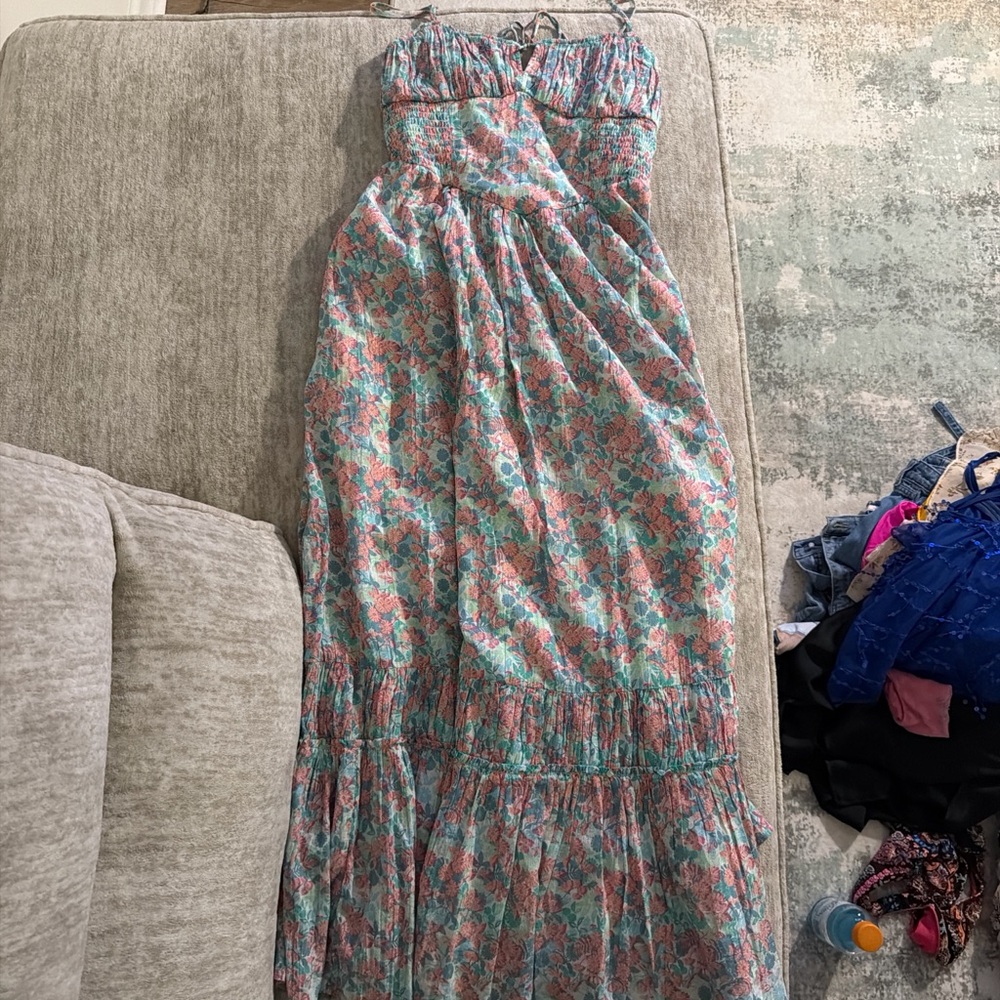 Aerie Multicolor Floral Dress
